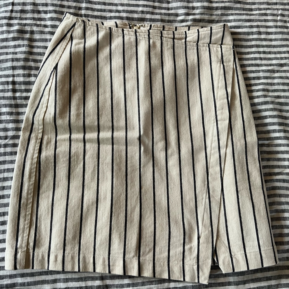 Madewell striped skirt, size 00